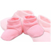 Terjan botičky/ponožtičky Velur sv. růžové