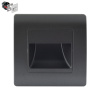EMITHOR 70438 STEP LIGHT LED/1W,4000K, BLACK
