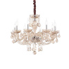 Kryštálový závesný luster ROSE SP8 | Ideal Lux