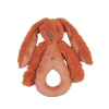 Happy Horse Plyšová hrkálka Zajačik Richie 18 cm Oranžový