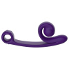 Snail Vibe Curve - 2v1 klitorisový stimulátor a vibrátor (fialový)