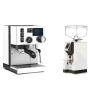 Rancilio Silvia BC PID, white + Eureka Mignon Specialita, CR white