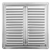 HACO 149302 Mřížka větrací - krytka NVM, 200 x 200 mm K, nerez 0711
