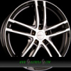 DEZENT TZ 7,5x17 5x112 ET29.00 dark - black polished