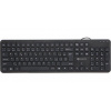 Powerton WPK102, Slim klávesnica CZ/SK, klasická, drôtová (USB), čierna, tichá WPK102B CZ/SK