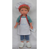 Realistická panenka chlapeček Nylo jako kuchař od firmy Vestida de Azul - 2 (Nylo - 28 cm )