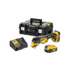 DEWALT Akumulátorový multifunkčný stroj 18 V bez uhlíkovej kefky (2 x 5,0 Ah akumulátor + nabíjačka) DCS356P2