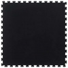zahrada-XL Gumová podlahová dlaždica čierna 12 mm 100x100 cm 155673