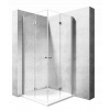 Sprchový kút - FOLD modulárny sprchový kút N2 90x100 EASY CL (Sprchový kút - FOLD modulárny sprchový kút N2 90x100 EASY CL)