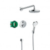Hansgrohe Podomietkový sprchový systém Croma Select S s Ecostatom S 27295000