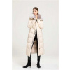 Max Original Leather Páperový kabát s kožušinou G-2411-1380 beige - Beige - L