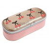 Školský peračník Pencil Box Cherry Pompon Jeune Premier ergonomický luxusné prevedenie 22*7 cm