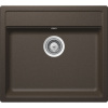 SCHOCK Mono N-100 Cristadur drez, s excentrom, spodná montáž, 570 x 510 mm, Bronze, MONN100UBRO