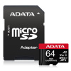 ADATA 64GB MicroSDXC UHS-I U3 V30S HIGH + adapter AUSDX64GUI3V30SHA2-RA1