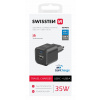 Cestovná nabíjačka Swissten 35W UBS-C & USB-A - 22071210 - čierna