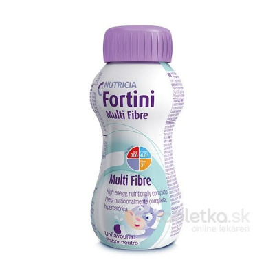 Fortini Multi Fibre pre deti výživa s neutrálnou príchuťou 1x200 ml