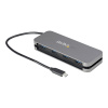 StarTech.com HB30CM4AB hub USB 3.2 Gen 1 (3.1 Gen 1) Type-C 5000 Mbit/s Čierna, Šedá (HB30CM4AB)