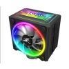 Zalman chladič CPU CNPS16X Black / 120 mm ventilátor / 4 heatpipe / RGB / PWM / 165 mm výška / černý