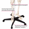 tectake anatomický model lidská kostra 180 cm - bílá
