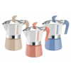 Moka konvička Pedrini MyMoka Color - 3 porce Růžová