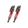 BITUBO Rear Twinshocks BITUBO Piggyback tank - ADJ:Manual spring preload, lenght, rebound, compression Red springs