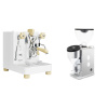 Lelit Bianca PL162T V3, white + Rocket Espresso FAUSTINO 3.1, white