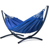 POTENZA oceľový rám GRANDE 220kg + hojdacia sieť Cartago Blue 220x160