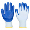 Portwest Nitrilové rukavice FD Grip 15 AP71 - Modrá, XXL - modra, xxl