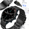 SMARTWATCH HODINKY WATCH PÁNSKE MENU POĽSKÉ ROZHOVORY SMART ČIERNY ŠPORT