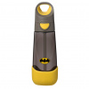 b.box Fľaša na pitie so slamkou 600 ml - Batman | b.box