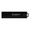 Kingston Technology IronKey D500S USB kľúč 16 GB USB Typ-A 3.2 Gen 1 (3.1 Gen 1) Čierna (IKD500S/16GB)