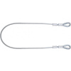 Kratos Safety FA6000610 Oceľová slučka Strieborná
