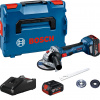 Bosch Akumulátorová uhlová brúska GWS 18V-7 Professional, 125 mm, L-Boxx, 2x A Ah aku 06019H9005
