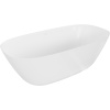 Mexen Como voľne stojaca vaňa z konglomerátu 150 x 82 cm, biely lesk - 57311508210
