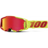 100% ARMEGA HIPER Goggle - Solaris - Mirror Red Lens
