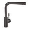 Villeroy & Boch Steel Shower Drezová batéria s výsuvnou koncovkou, antracit 96970105