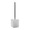 Gedy - QUADROTTO WC kefa na postavenie, biela QU3302