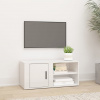 zahrada-XL TV skrinka lesklá biela 80x31,5x36 cm spracované drevo 819440