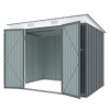 Záhradný domček RMSP 6X8 RIWALL PRO 183 x 240 cm (Záhradný domček RMSP 6X8 RIWALL PRO 183 x 240 cm Sivá antracit)
