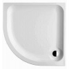 Jika Deep - Sprchová vanička, štvrťkruhová, samonosná, rádius 550 mm, akrylát, 900 mm x 900 mm x 80 mm, biela H2138220000001