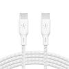 Belkin BOOST CHARGE™ USB-C/USB-C kabel 100W, 3m, bílý - odolný