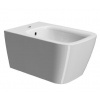 Sapho GSI Nubes - Závesný bidet, otvor na batériu, ExtraGlaze, biela 9665111