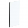Ideal Standard Connect 2 Sprchová stena Wetroom 100 cm, čierna/číre sklo K9378V3