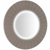 Nástenné zrkadlo Sapho okrúhle 900 x 900 mm