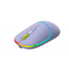 Canyon MW-22, 2v1 bezdrôtová optická myš Bluetooth / Wireless USB, 800/1200/1600 DPI, 4 tlač, fialová CNS-CMSW22ML