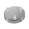 Chrómový stropný držiak pre 3 svietidlá, 12cm, kov