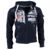 GEOGRAPHICAL NORWAY mikina pánska FOHNSON MEN 100 nadmerná veľkosť 6XL tmavo modrá