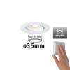 Paulmann Nova mini Plus zapustené easydim biele - 92970