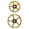 CeramicSpeed Nadrozmerné kladkové kolieska 15/19 zubov Farba: Zlatá, Úprava: Standard