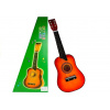 LEAN TOYS : Klasická drevená gitara s červeným odtieňom